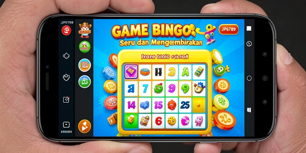 Tampilan utama gameplay Bingo yang seru di JP6789.