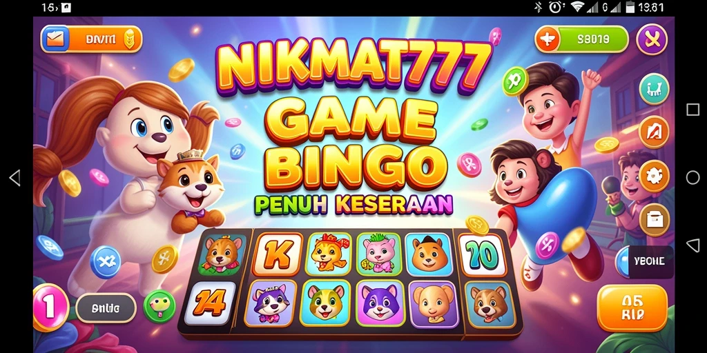 Tampilan seru gameplay Bingo di NIKMAT777.