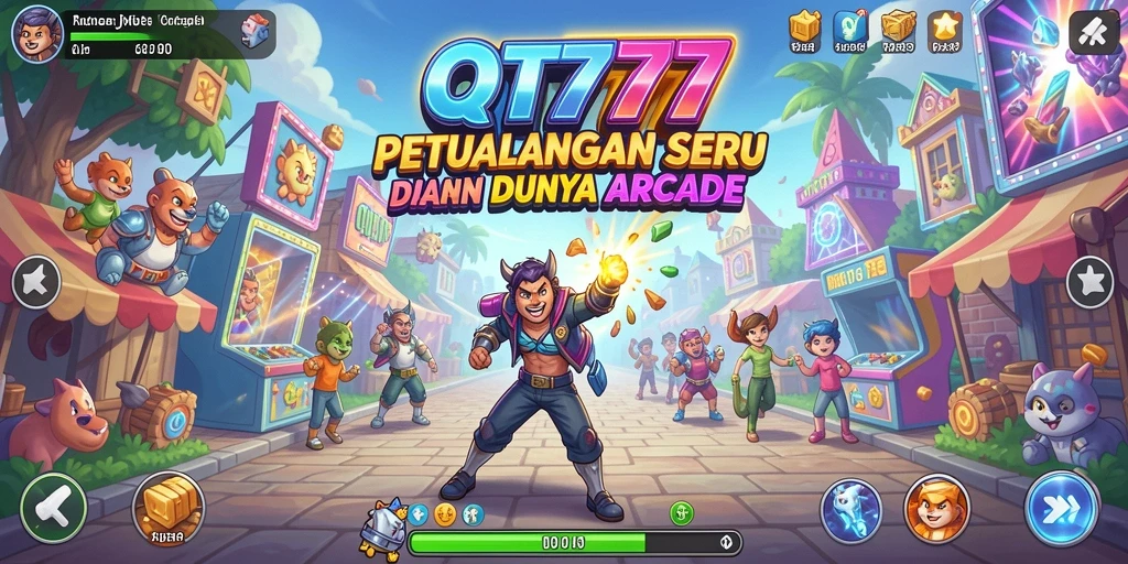Menampilkan gameplay seru dan menantang dari QT777.