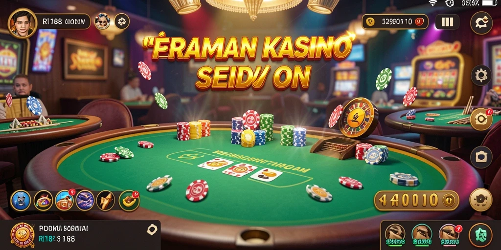 Screenshot utama RI188 menampilkan gameplay Kasino yang menarik.